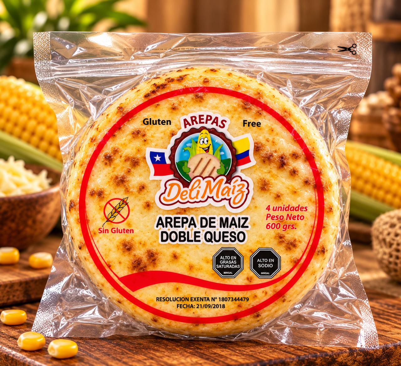 Arepa doble queso si hay stock